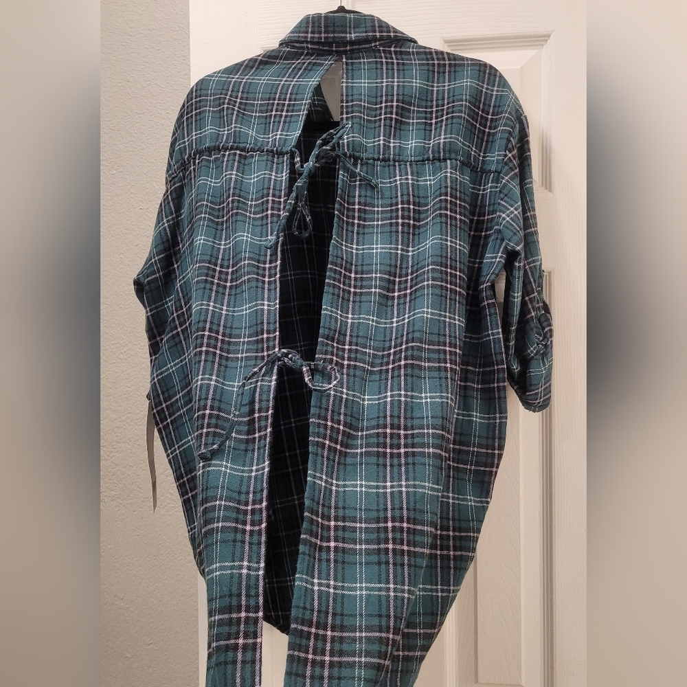 Plaid Green Men's Shirt